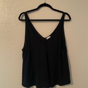 Free people loose black tank